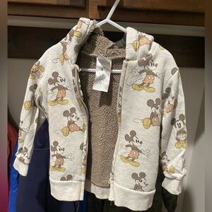 Mickey Mouse Kids Hoodie - Cream